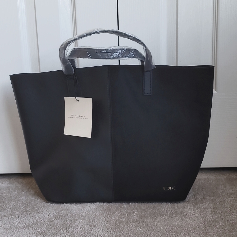 Dana Karan Cashmere Mist Collection Tote